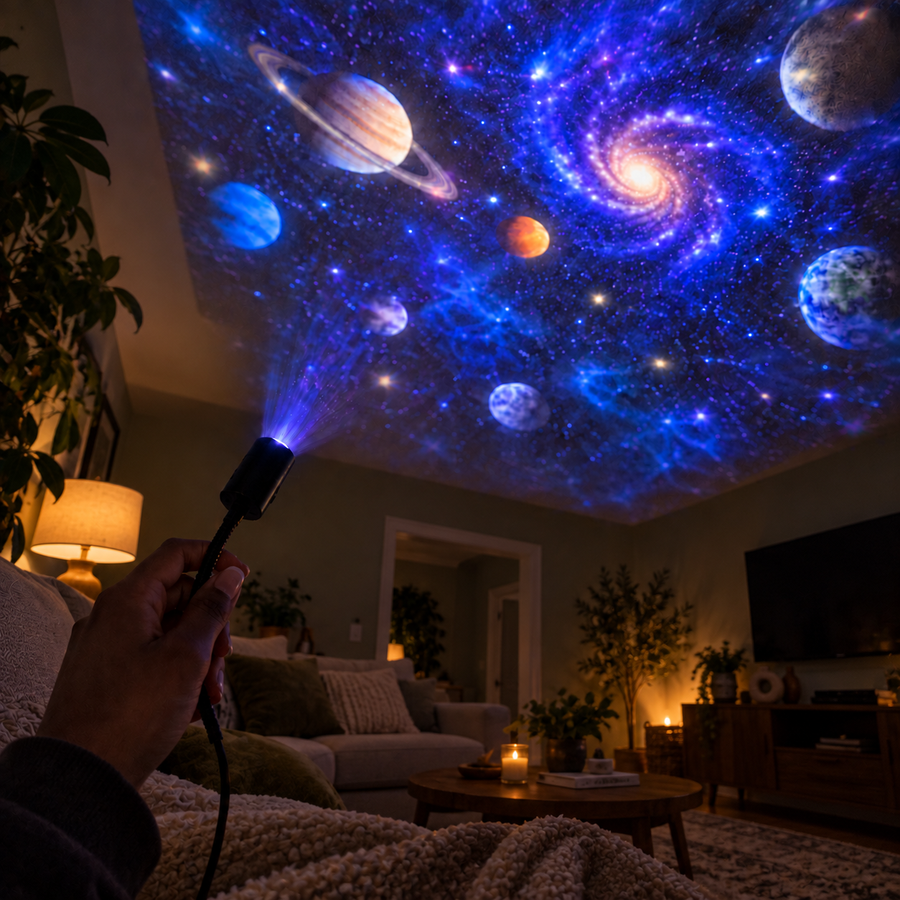 Stars across the ceiling